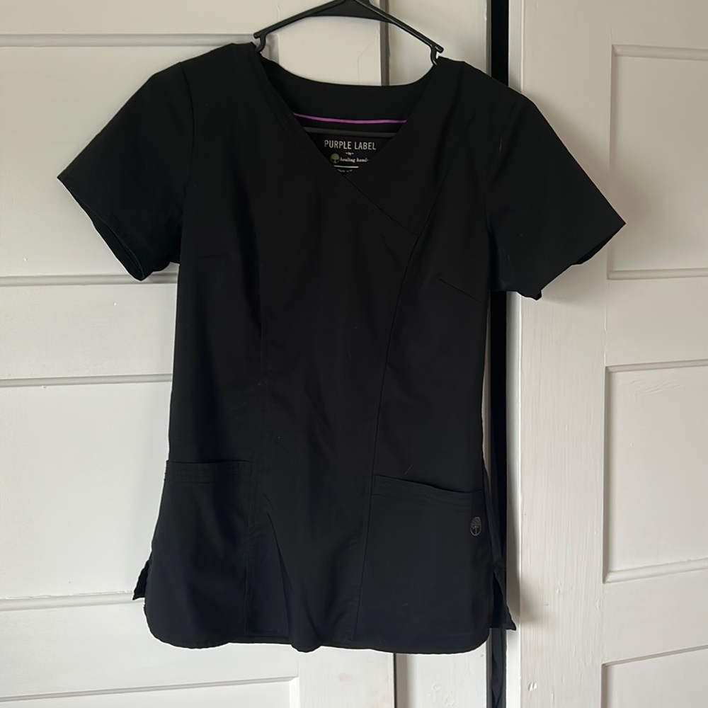 Healing hands scrub top